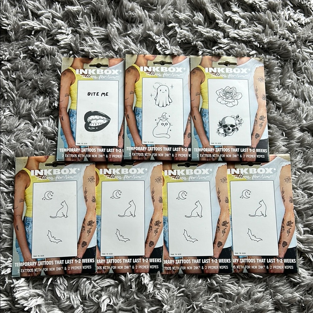 Inkbox Long Term (1-2 weeks) Temporary Tattoos Set
